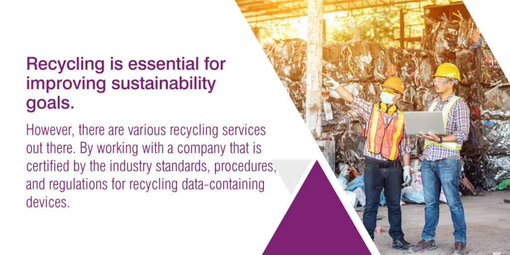 ITAD Helps With Your Company’s Sustainability Goals